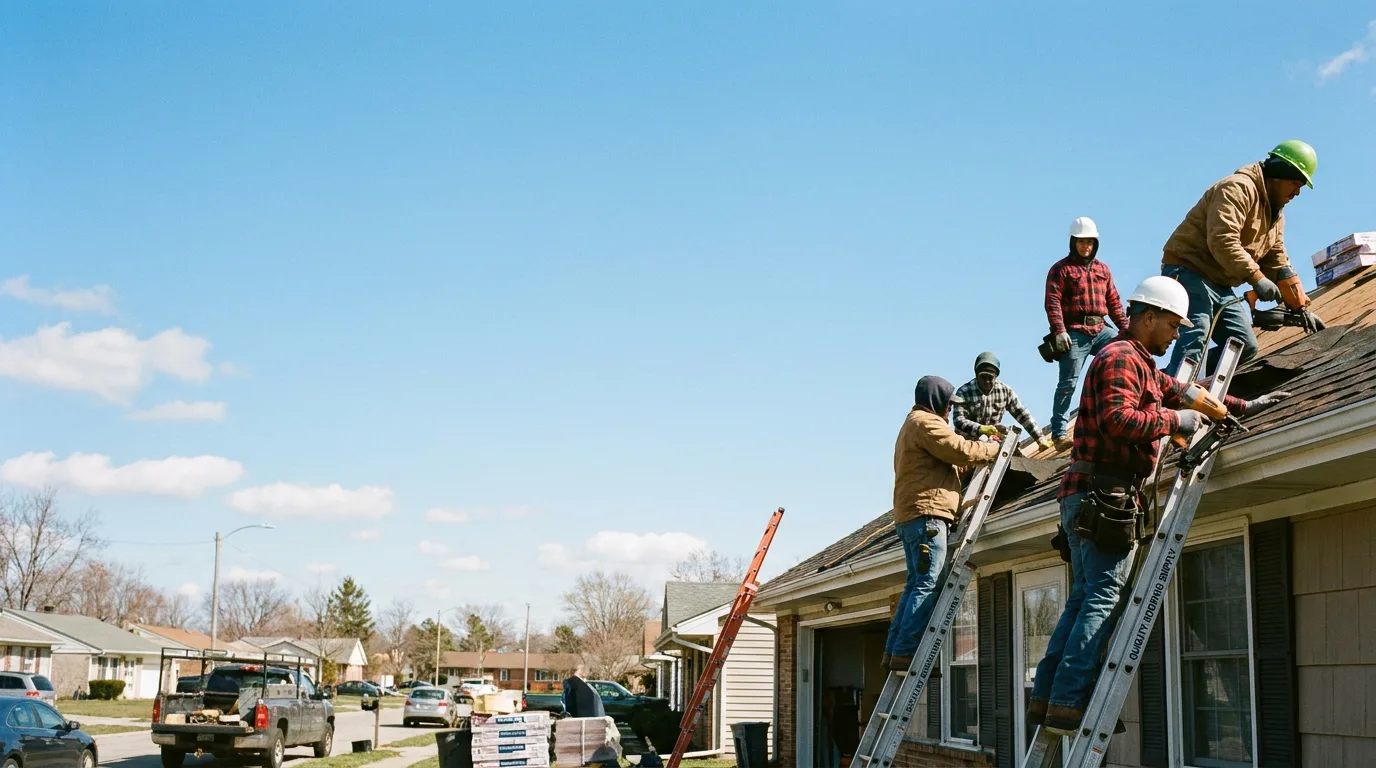 Roofing in Yorkshire, OH near me